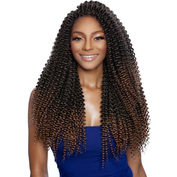 Mane Concept Synthetic Caribbean Afri Naptural Crochet Braid - CB1807 PASSION TWIST 18" - Hollywood Beauty STL
