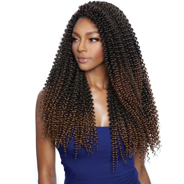 Mane Concept Synthetic Caribbean Afri Naptural Crochet Braid - CB1807 PASSION TWIST 18" - Hollywood Beauty STL