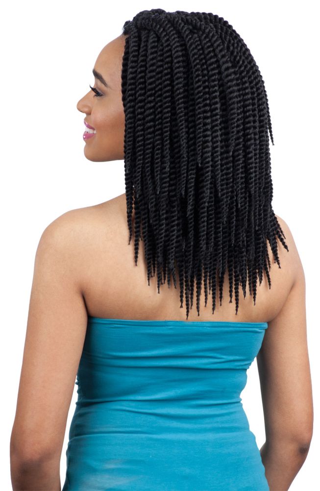 Model Model Glance Crochet Braid CHUNKY SENEGAL 10 INCH - Hollywood Beauty STL