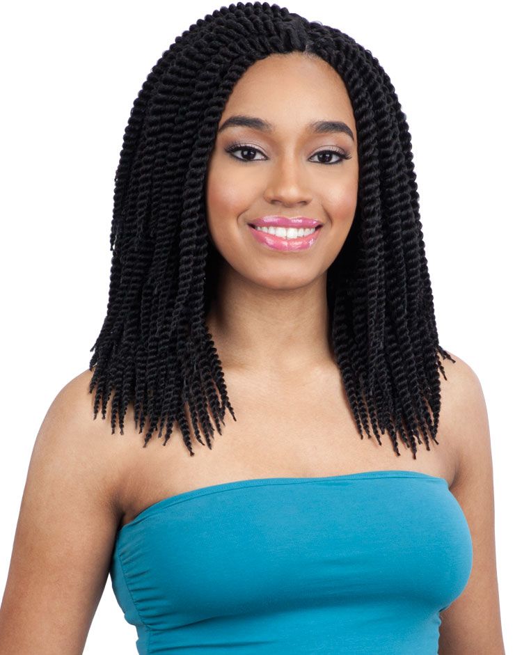 Model Model Glance Crochet Braid CHUNKY SENEGAL 10 INCH - Hollywood Beauty STL