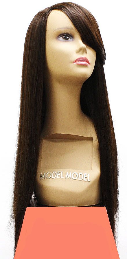 Model Model Clean Human Hair Weave NATURAL STRAIGHT or YAKY WEAVE 8 - 26" - Hollywood Beauty STL