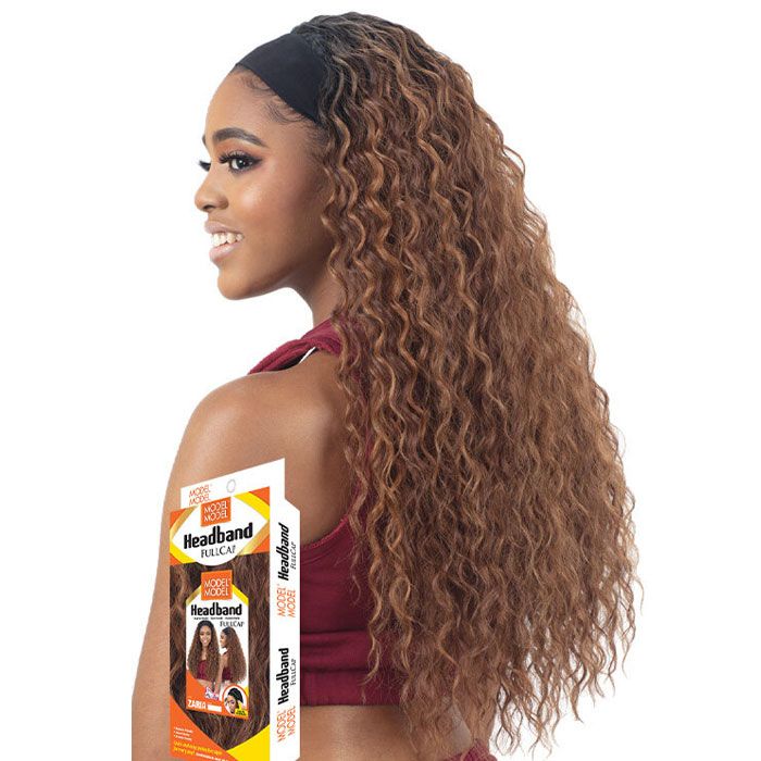 Model Model Synthetic Headband Full Cap Wig - ZARIA - Hollywood Beauty STL
