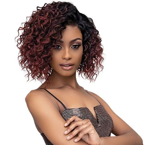 Janet Collection Synthetic Melt HD Swiss Lace Front Wig - DEJA - Hollywood Beauty STL