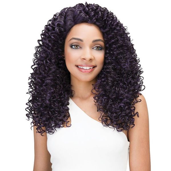 Janet Collection Brazilian Scent Human Hair Premium Blend Lace Front W