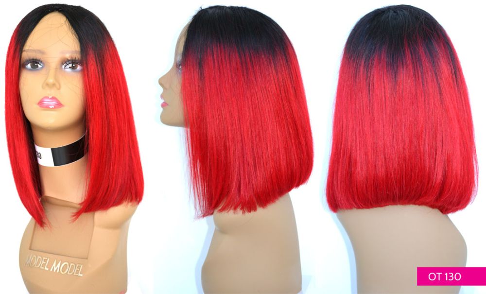 Model Model Remy Dreamweaver 100% Human DREAM WEAVER YAKY 10/12/14 Inch OMBRE TWO TONE - Hollywood Beauty STL