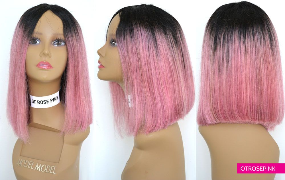 Model Model Remy Dreamweaver 100% Human DREAM WEAVER YAKY 10/12/14 Inch OMBRE TWO TONE - Hollywood Beauty STL