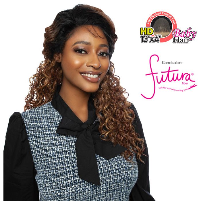Mane Concept Red Carpet Synthetic 13x4 HD Lace Front Wig - RCHF209 KARRISA - Hollywood Beauty STL
