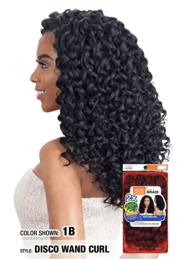 Model Model Glance Braid 2X DISCO WAND CURL - Hollywood Beauty STL