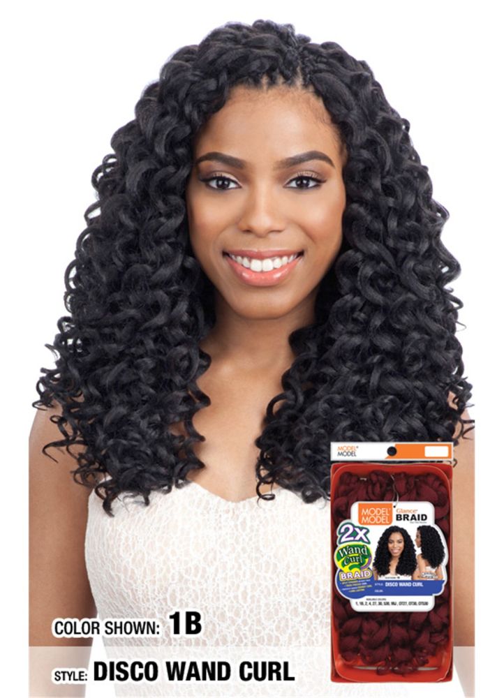 Model Model Glance Braid 2X DISCO WAND CURL - Hollywood Beauty STL