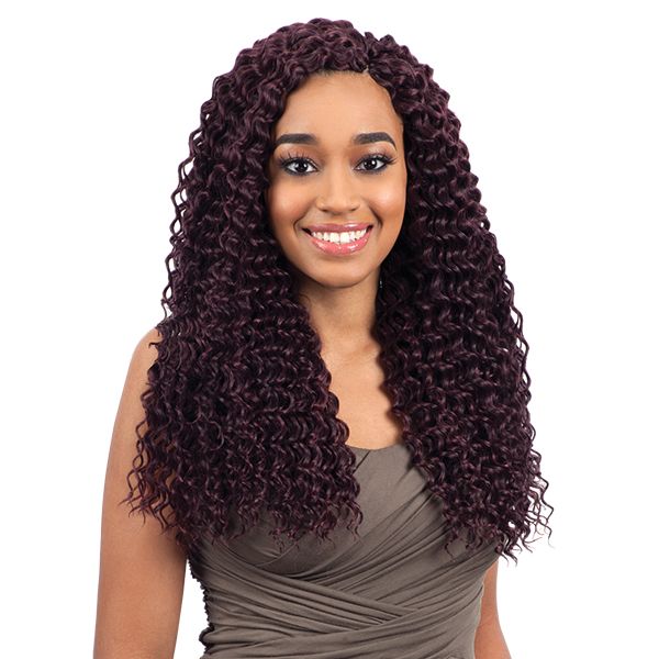 Model Model Glance Crochet Braid 3X VALLEY WAVE 14 Inch - Hollywood Beauty STL