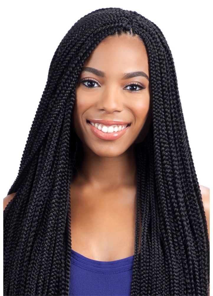 Model Model Glance Crochet Braid LONG SMALL BOX BRAID - Hollywood Beauty STL