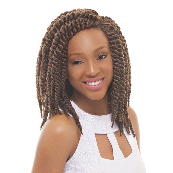 Janet Collection Noir Havana MEDIUM MAMBO TWIST BRAID 12 Inch - Hollywood Beauty STL