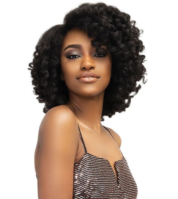 Janet Collection Synthetic Natural Me Deep Part Swiss Lace Wig YANA - Hollywood Beauty STL