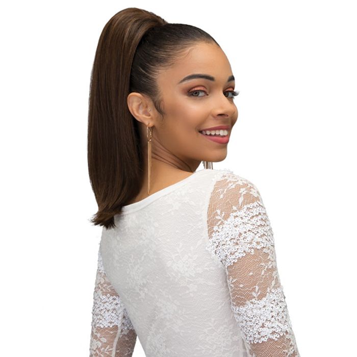 Janet Collection Premium Synthetic Cherry Drawstring Ponytail - Hollywood Beauty STL
