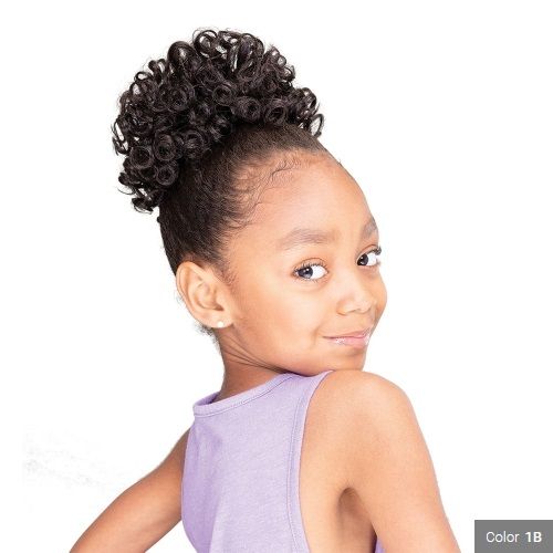 Janet Collection Synthetic Ponytail Lovely Kid Chic Curl D/S - Hollywood Beauty STL