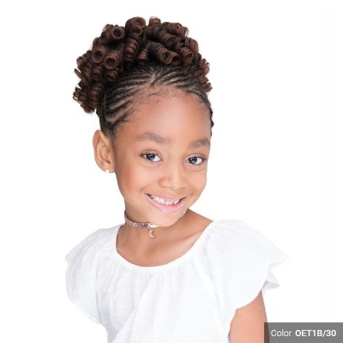 Janet Collection Synthetic Ponytail Lovely Kid Wand Curl D/S - Hollywood Beauty STL