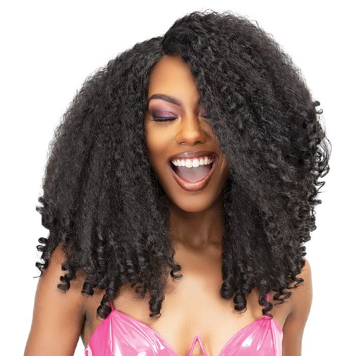 Janet Collection Premium Synthetic Melt HD Part Lace Wig - LOGAN - Hollywood Beauty STL