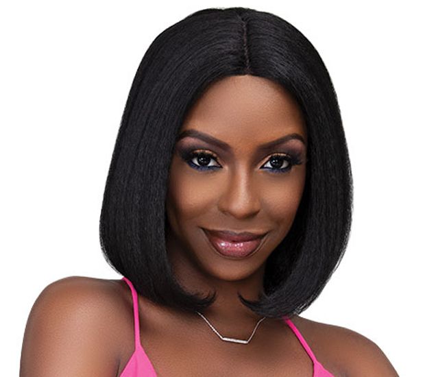 Janet Collection Synthetic Natural Me Blowout HD LACE WIG TESSA - Hollywood Beauty STL