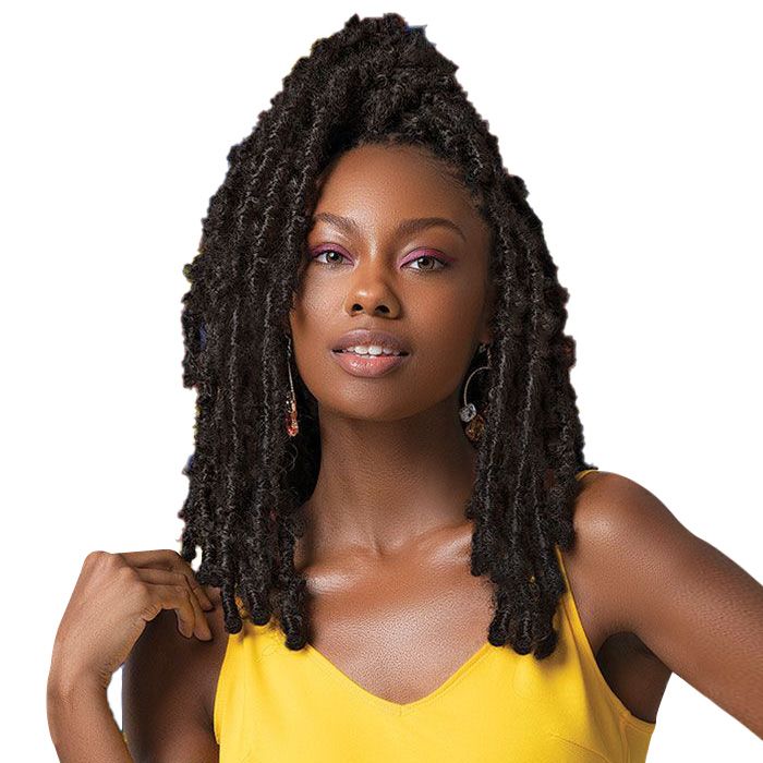 Janet Collection Synthetic Crochet Braid NalaTress 3X Butterfly Faux Locs 10/12/14 3Pcs - Hollywood Beauty STL