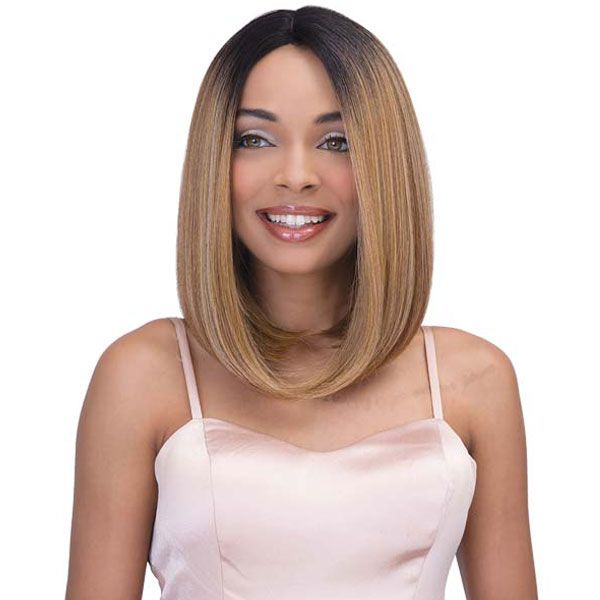 Janet Collection Natural Super Flow Deep Part Lace Front Wig SUNNY - Hollywood Beauty STL