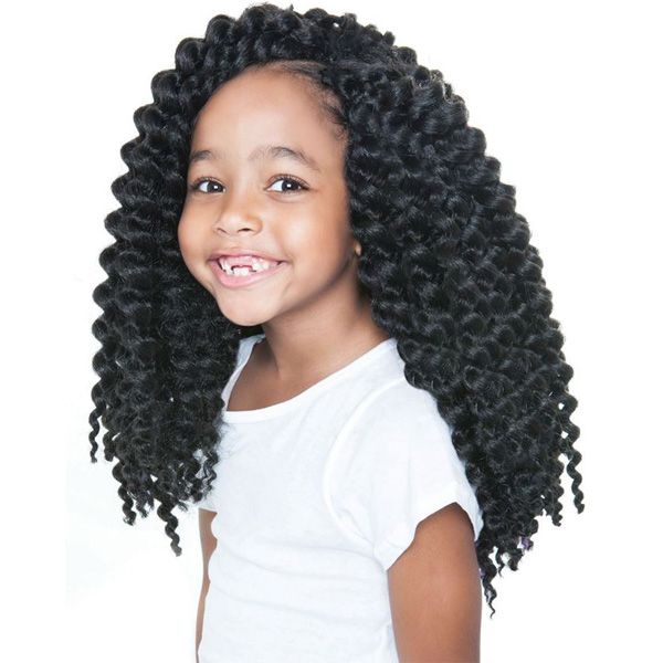 Mane Concept Synthetic Afri Naptural Kids Rock Crochet Braid - KR05 SENEGAL BANTU TWIST 10" - Hollywood Beauty STL