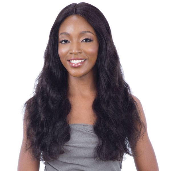Model Model Nude Brazilian Natural 100% Human Hair 5 Inch Part Lace Front Wig ORIGIN 301 - Hollywood Beauty STL