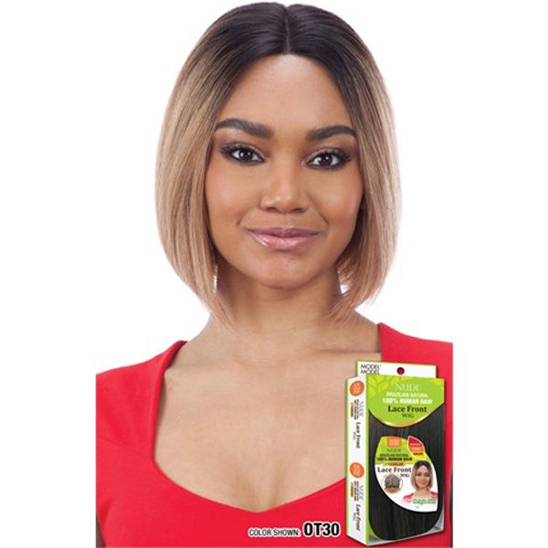 Model Model Nude Brazilian Natural Human Hair Premium Lace Front Wig - ORIGIN 303 - Hollywood Beauty STL