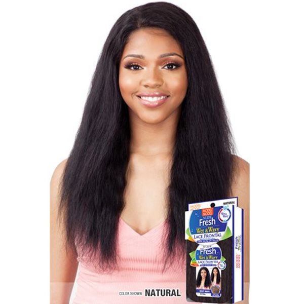 Model Model Nude Fresh Brazilian Human Hair Wet & Wavy Lace Frontal Wig DEEP WAVE - Hollywood Beauty STL