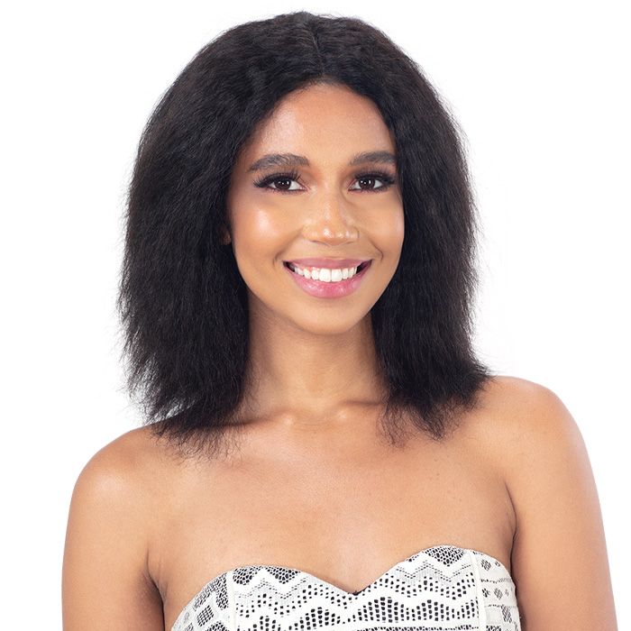Model Model Nude Fresh Human Hair HD Lace 5" Deep Wide Part Wig Wet N Wavy Cavalla Curl - Hollywood Beauty STL