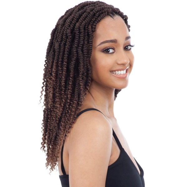 Model Model Glance Crochet Braid - 2X LARGE BOMB TWIST 12" - Hollywood Beauty STL