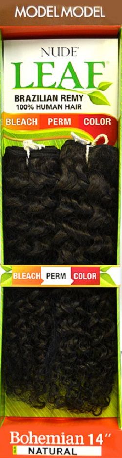 Model Model Nude Leaf Brazilian Remy 100% HH Weave BOHEMIAN 10-18 - Hollywood Beauty STL