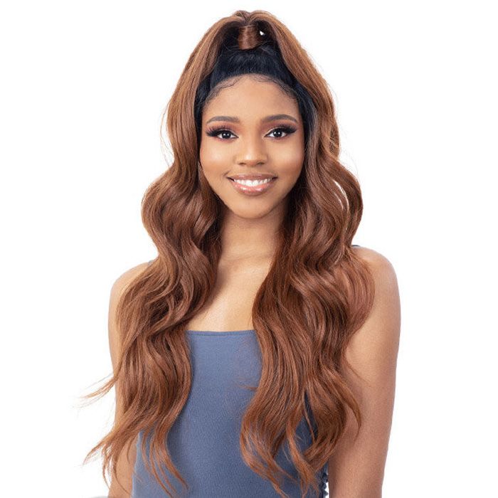 ModelModel Synthetic HD Lace Front Half-Up Wig - SHANICE - Hollywood Beauty STL