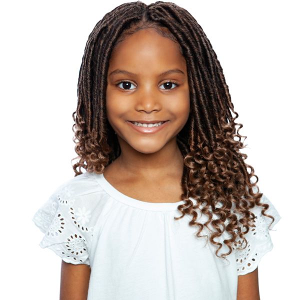 Mane Concept Synthetic Afri Naptural Kids Locs Crochet Braid - KLOC02 LULU GODDESS LOCS 10" - Hollywood Beauty STL