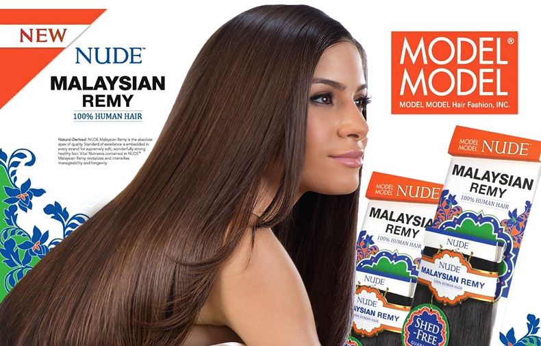 Model Model Nude 100% Human Hair MALAYSIAN REMY YAKY 12-14" OMBRE TWO TONE - Hollywood Beauty STL