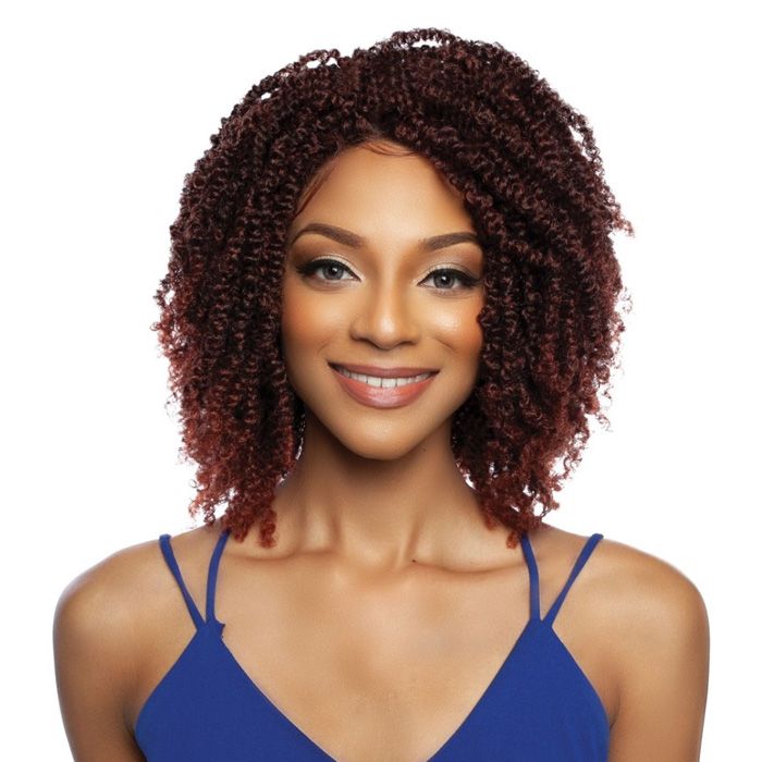 Mane Concept Inspire Braid 4x4 HD Lace Front Wig - RCHB202 BAHAMAS TWIST 14" - Hollywood Beauty STL