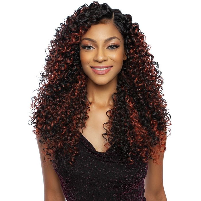 Mane Concept Red Carpet Curly Obsessed Synthetic HD Lace Front Wig - RCHC203 3B SPIRAL CURLS - Hollywood Beauty STL