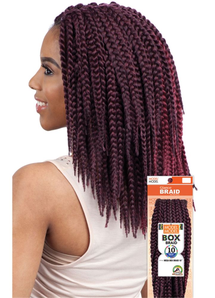 Model Model Glance Braid MEGA BOX BRAID 10 Inch - Hollywood Beauty STL