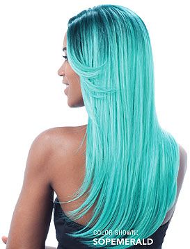 Model Model Lace Front Wig Deep Invisible Part PERLA - Hollywood Beauty STL