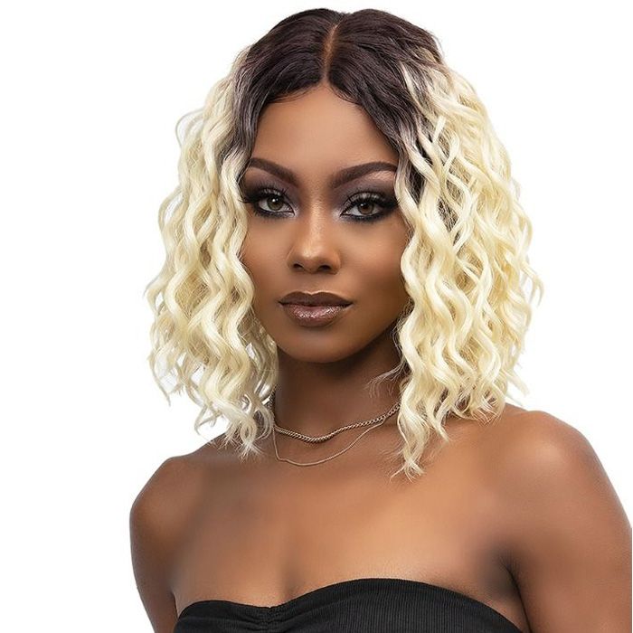 Janet Collection Melt Premium Synthetic Fiber Extended Part Lace Wig- COEN - Hollywood Beauty STL