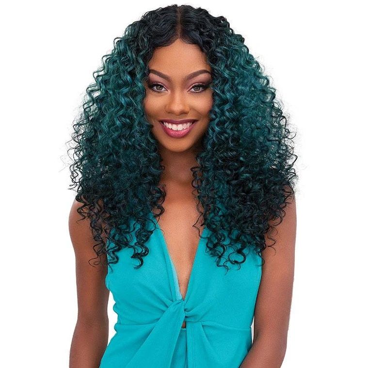Janet Collection Synthetic Melt HD  Extended Part Swiss Lace Wig DEE - Hollywood Beauty STL