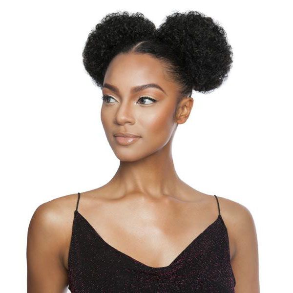 Mane Concept Synthetic Yellowtail Wrap & Tie Ponytail MINI AFRO LARGE - Hollywood Beauty STL