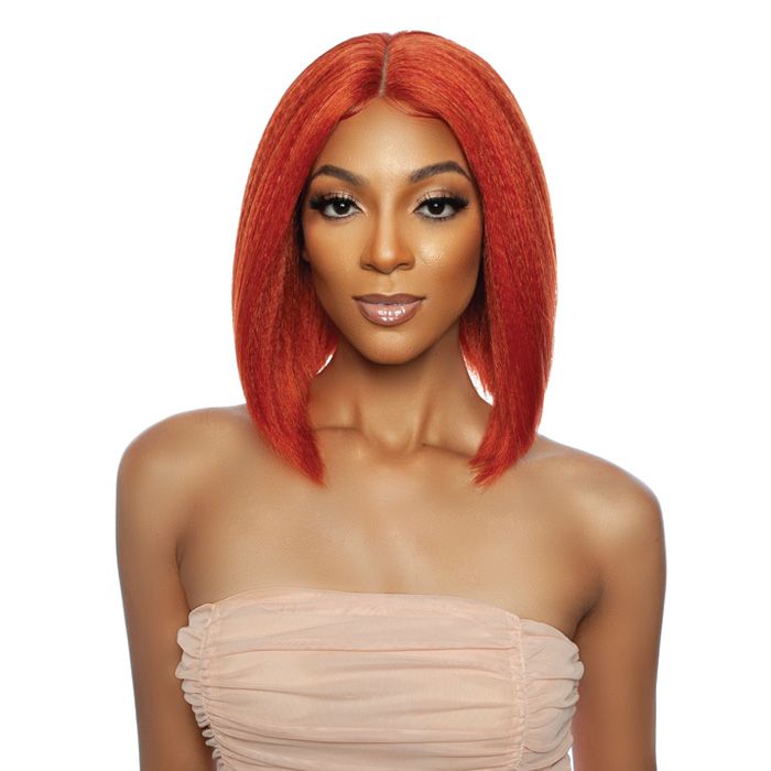 Mane Concept Melanin Queen Human Hair Blend HD Clear Lace Front Wig - MLHC201 NOVA - Hollywood Beauty STL
