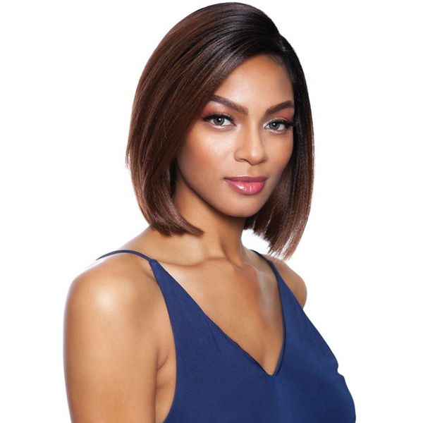 Mane Concept Melanin Queen Swoop Deep Side Part Lace Front Wig - MLS202 PLUTO - Hollywood Beauty STL