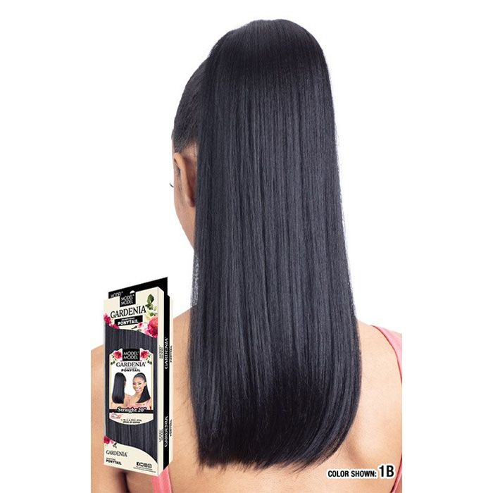 Model Model Gardenia Drawstring Ponytail - STRAIGHT 20" - Hollywood Beauty STL