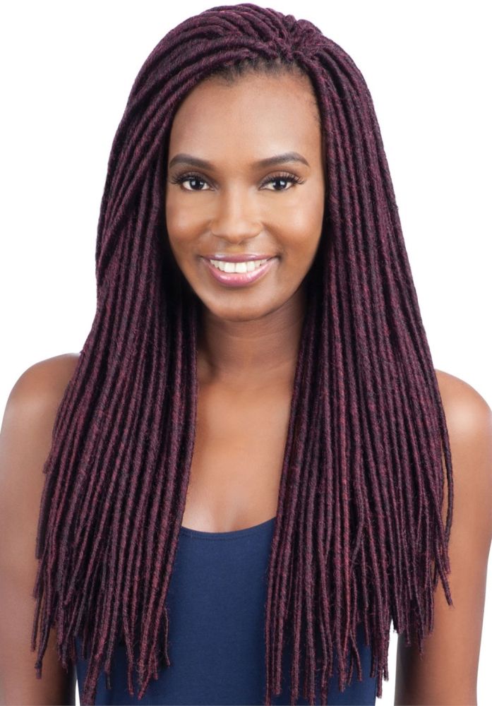 Model Model Glance Braid 2X MEDIUM SOFT FAUX LOC 18 Inch - Hollywood Beauty STL