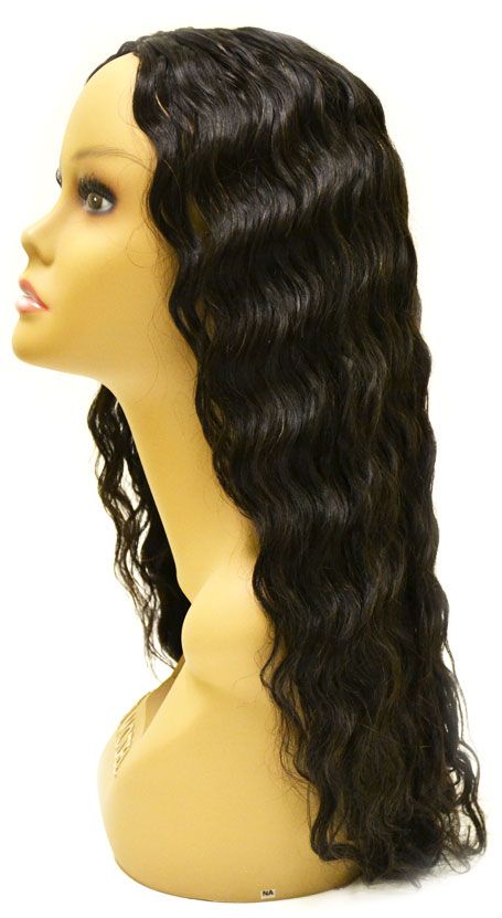 Model Model Nude Blue Virgin Remy 100% Human Hair BRAZILIAN LOOSE DEEP WAVE 12" - 18" - Hollywood Beauty STL