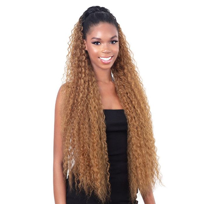 Model Model Gardenia Drawstring Ponytail - BABY CURL 36" - Hollywood Beauty STL
