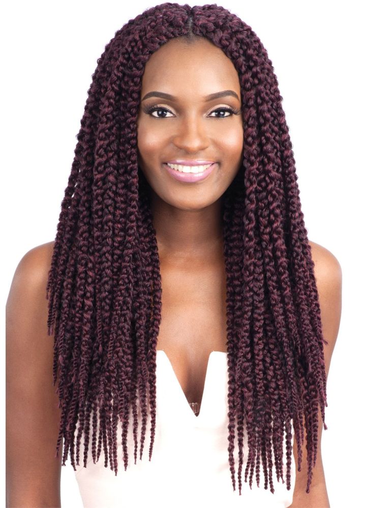 Model Model Glance Crochet 3 Strand Braid PIXEL BRAID 18 Inch - Hollywood Beauty STL