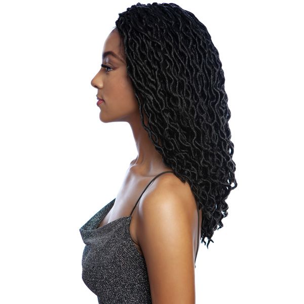 Mane Concept Red Carpet Inspire Braid Lace Front Wig - RCIB202 CURLED FAUX LOCS 20" - Hollywood Beauty STL