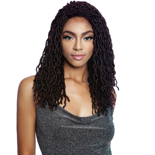 Mane Concept Red Carpet Inspire Braid Lace Front Wig - RCIB202 CURLED FAUX LOCS 20" - Hollywood Beauty STL